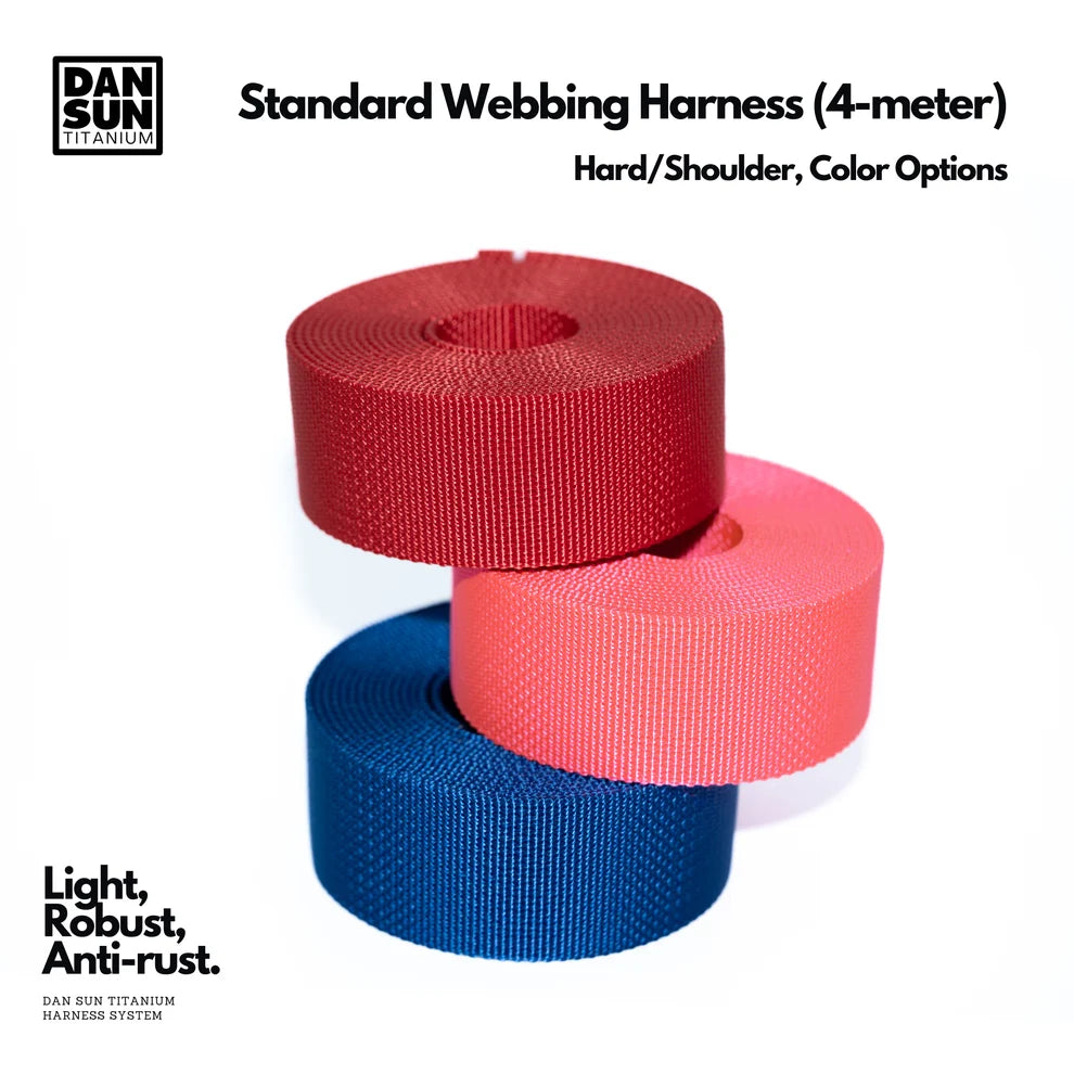 Standard 2-Inch Webbing for Shoulder Strap and Crotch Strap