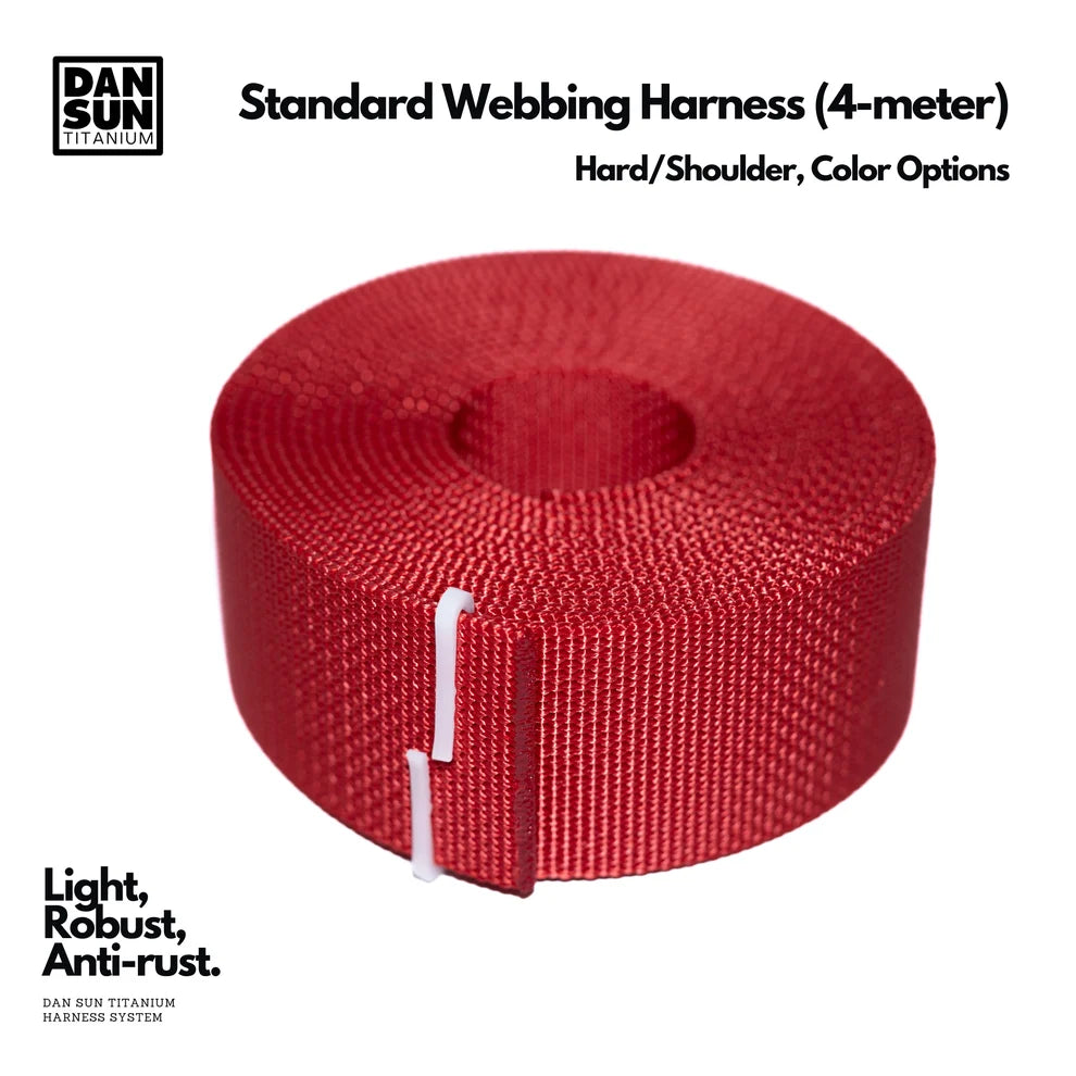 Standard 2-Inch Webbing for Shoulder Strap and Crotch Strap
