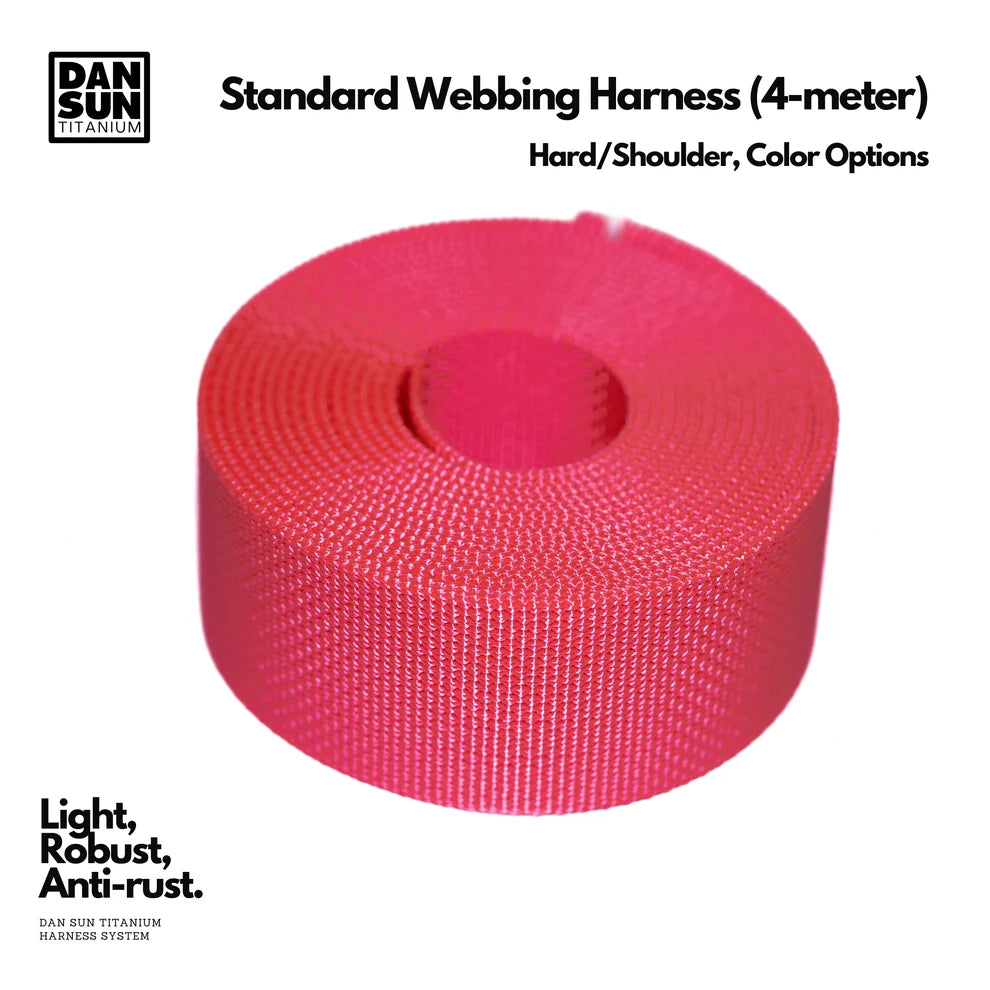 Standard 2-Inch Webbing for Shoulder Strap and Crotch Strap