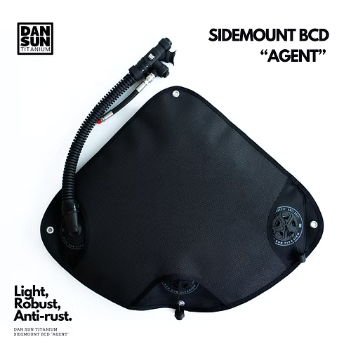 Dan Sun Titanium "AGENT" Sidemount BCD