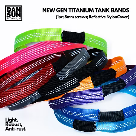 Dan Sun Titanium Jubilee Clamp With Reflective Nylon Cover