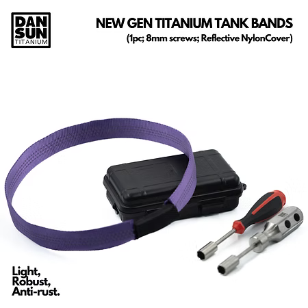 Dan Sun Titanium Jubilee Clamp With Reflective Nylon Cover