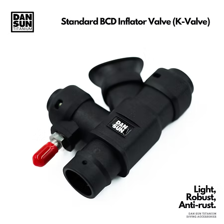 Dan Sun Titanium Standard BCD Inflator Valve (K-Valve)