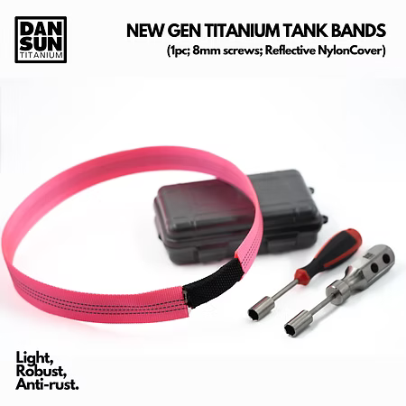 Dan Sun Titanium Jubilee Clamp With Reflective Nylon Cover