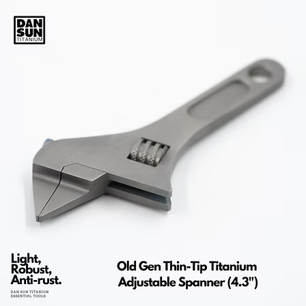 Dan Sun Titanium Old Gen 4.3 inch and 6 Inch Spanner