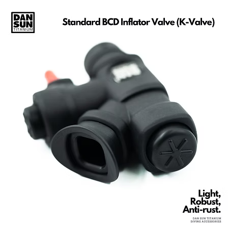 Dan Sun Titanium Standard BCD Inflator Valve (K-Valve)