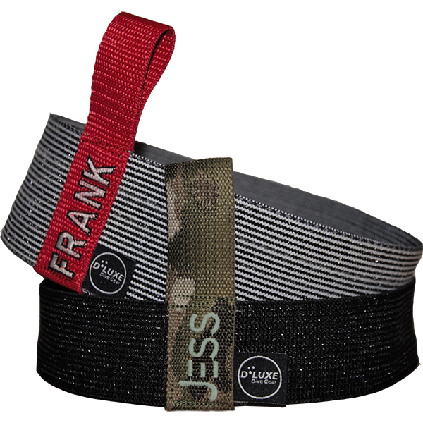 DLUXE Dive Gear Customised Standard Tank Strap