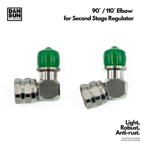 Dan Sun Titanium 90 Degree and 110 Degree Elbow for Second Stage