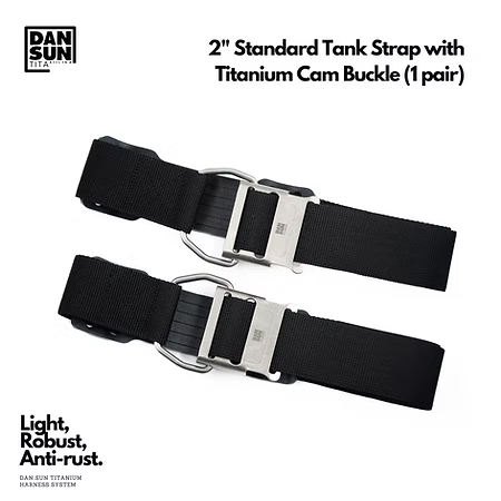 Dan Sun Titanium 2 Inch Tank Straps