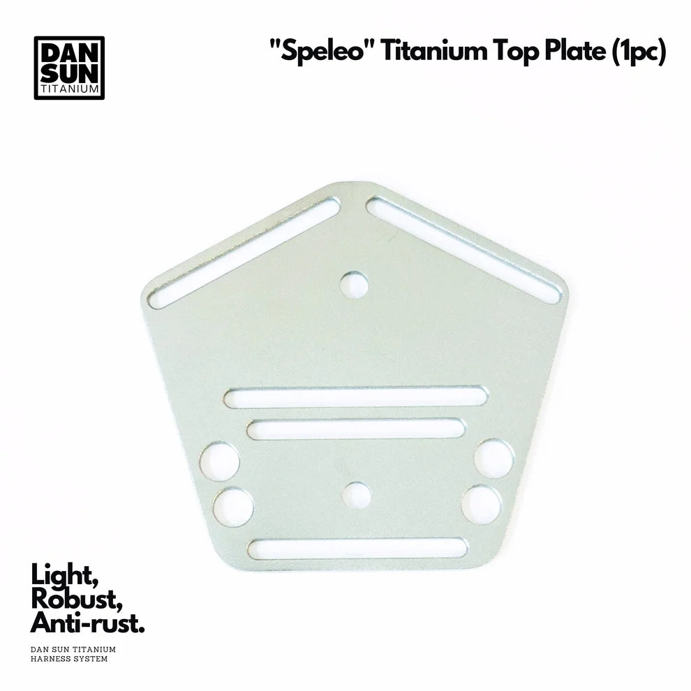 Dan Sun Titanium "Speelo" Sidemount Harness Titanium Top Plate