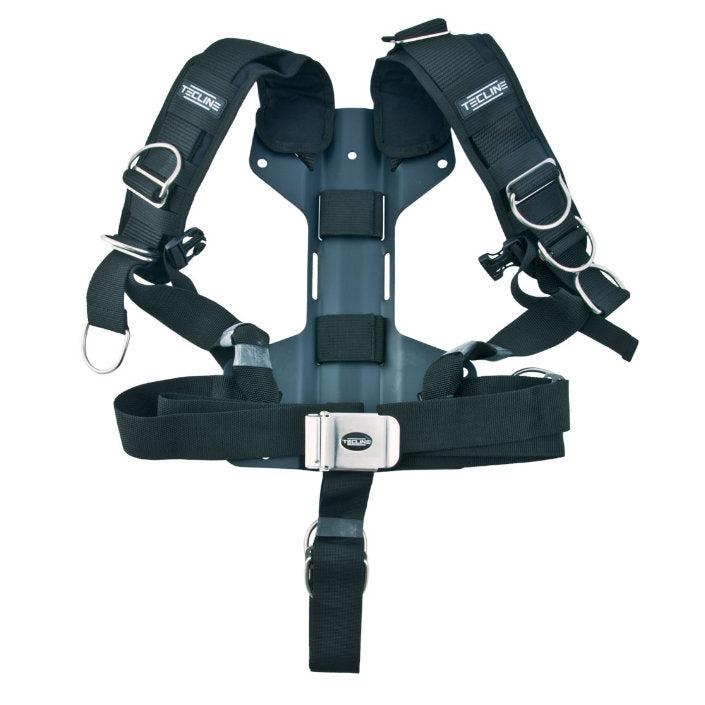 Tecline Aluminium H Backplate with Comfort Harness – Deep Dive Supplies