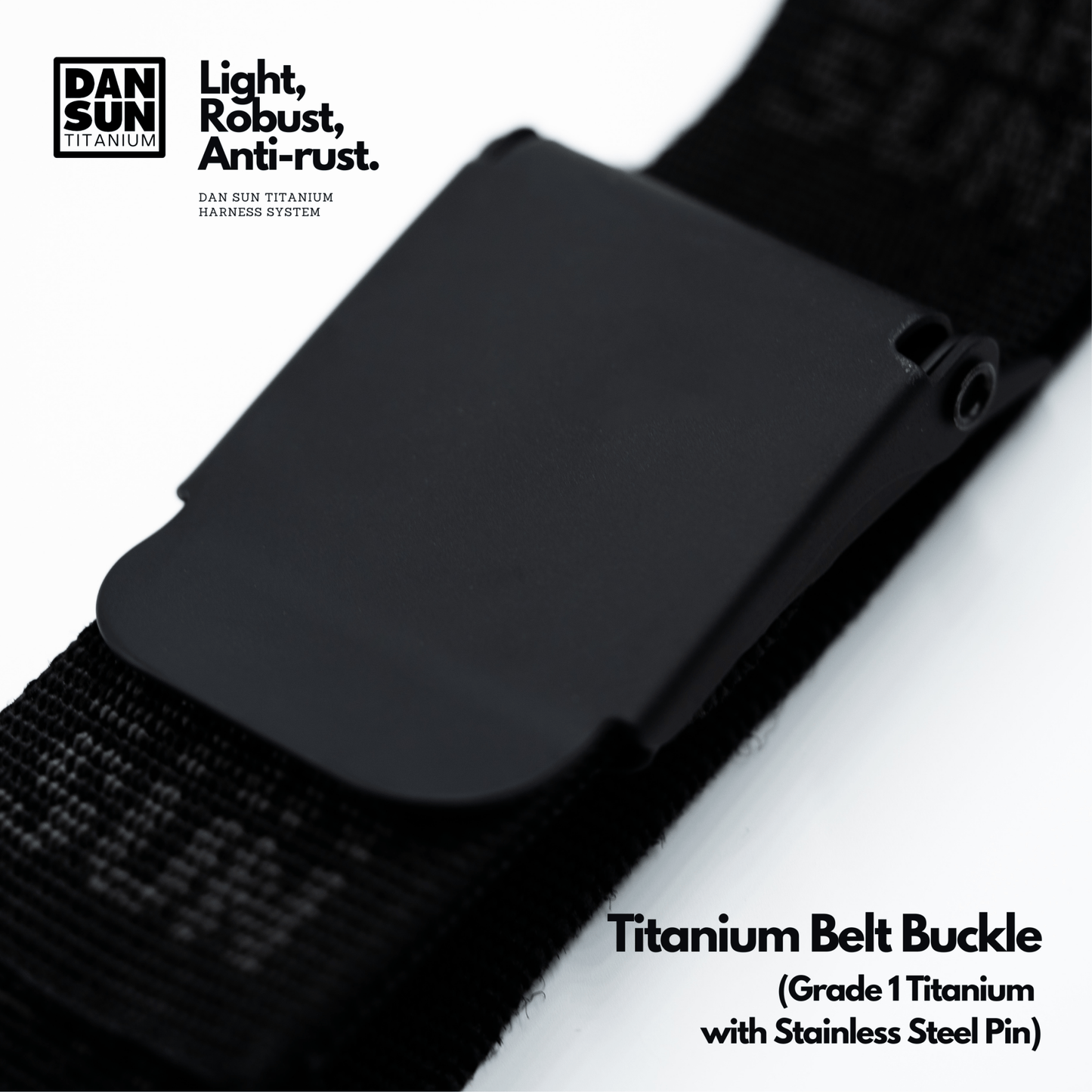 Dan Sun Titanium Belt Buckle - Deep Dive Supplies