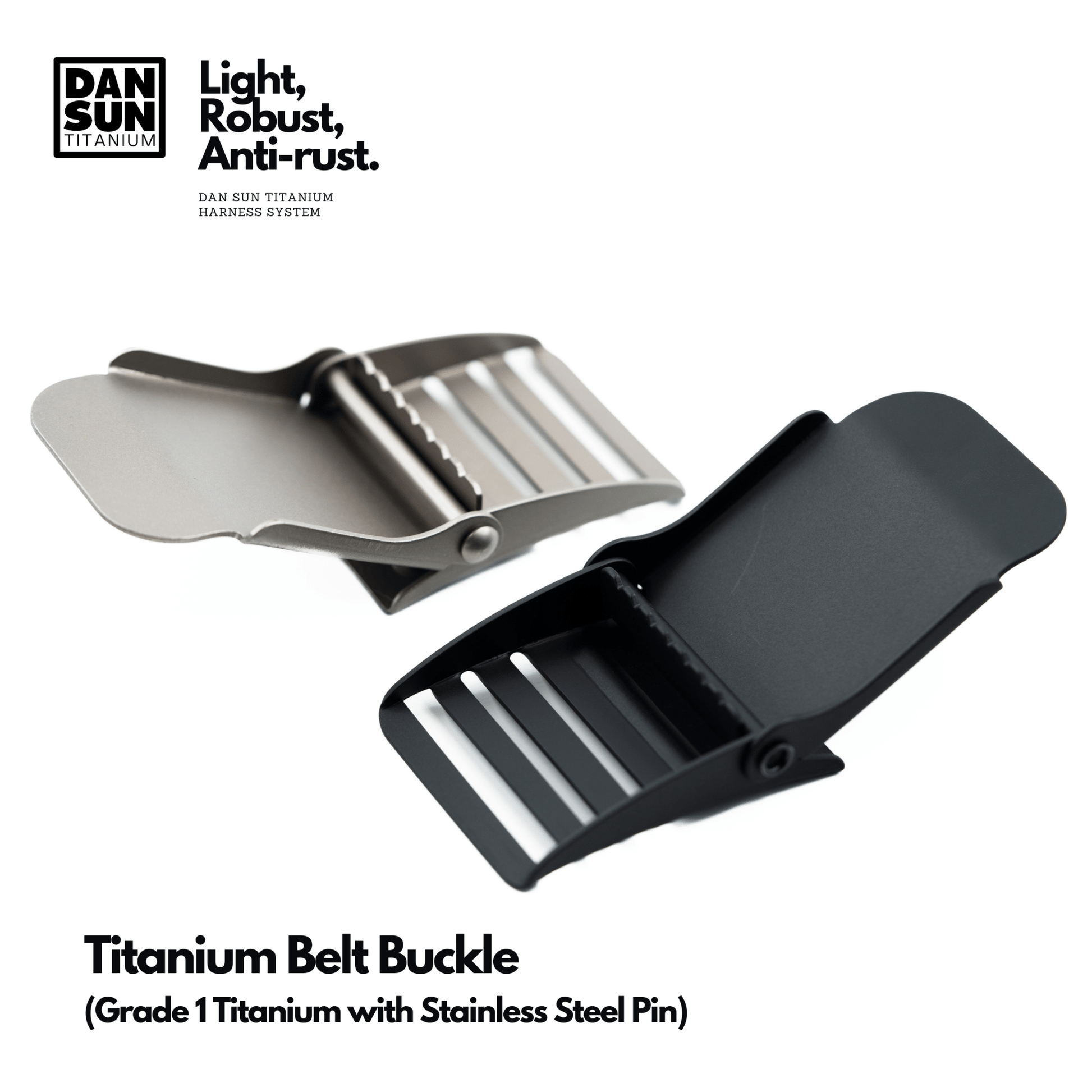 Dan Sun Titanium Belt Buckle - Deep Dive Supplies