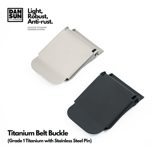 Dan Sun Titanium Belt Buckle - Deep Dive Supplies