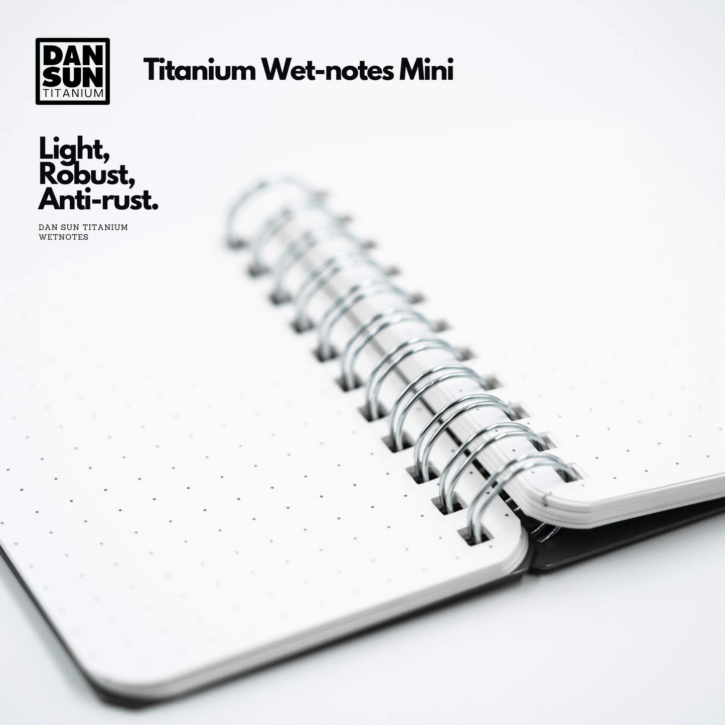 Dan Sun Titanium Mini Wetnotes - Deep Dive Supplies