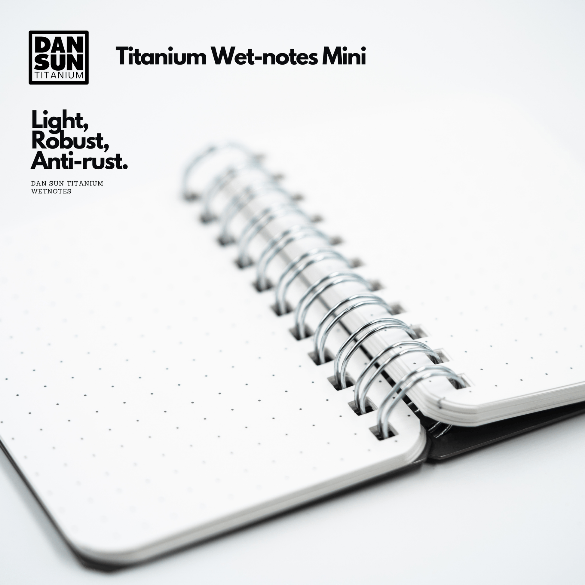 Dan Sun Titanium Mini Wetnotes - Deep Dive Supplies