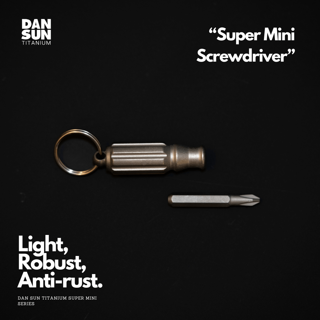 Dan Sun Titanium Super Mini Screw Driver - Deep Dive Supplies