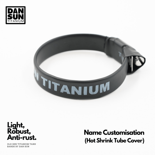 Dan Sun Titanuim Canister Light Hose Clamps - Deep Dive Supplies