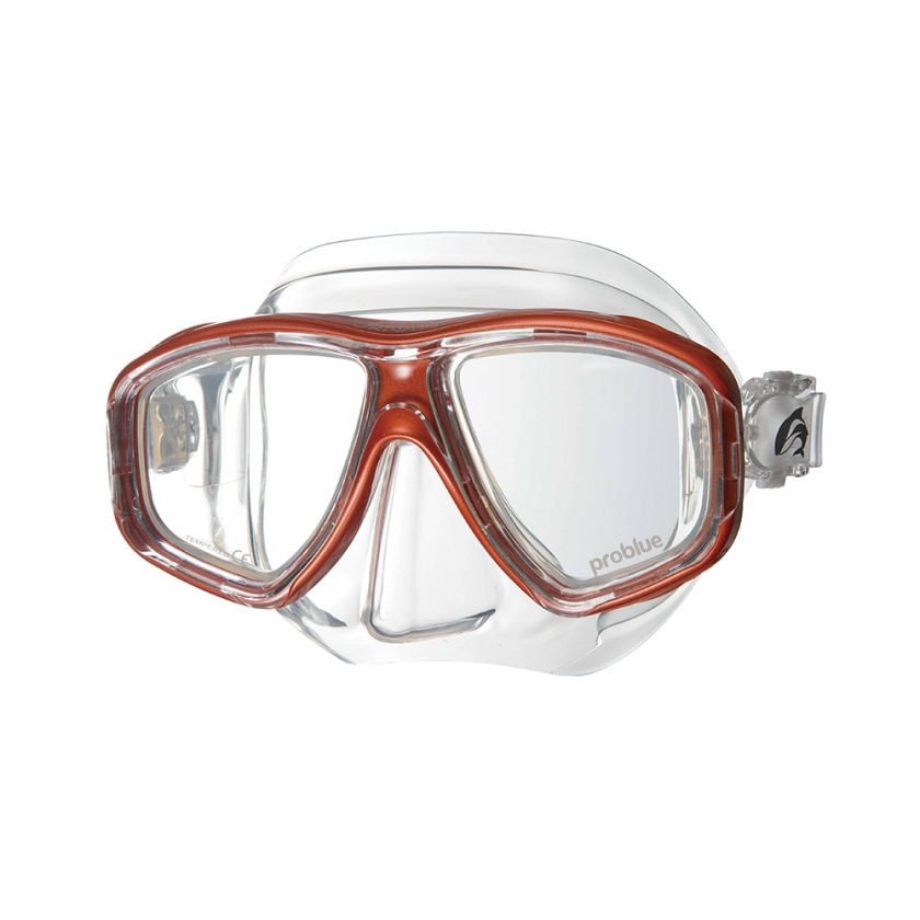 Problue Dual Lens Mask with Clear Skirt (Asian Fit) - Deep Dive Supplies