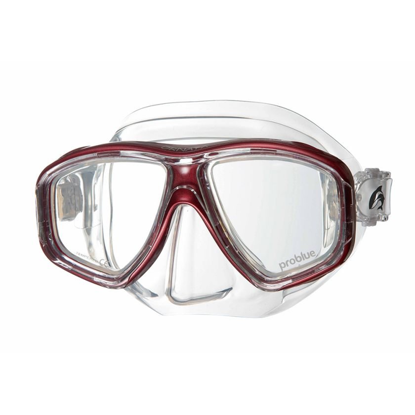 Problue Dual Lens Mask with Clear Skirt (Asian Fit) - Deep Dive Supplies