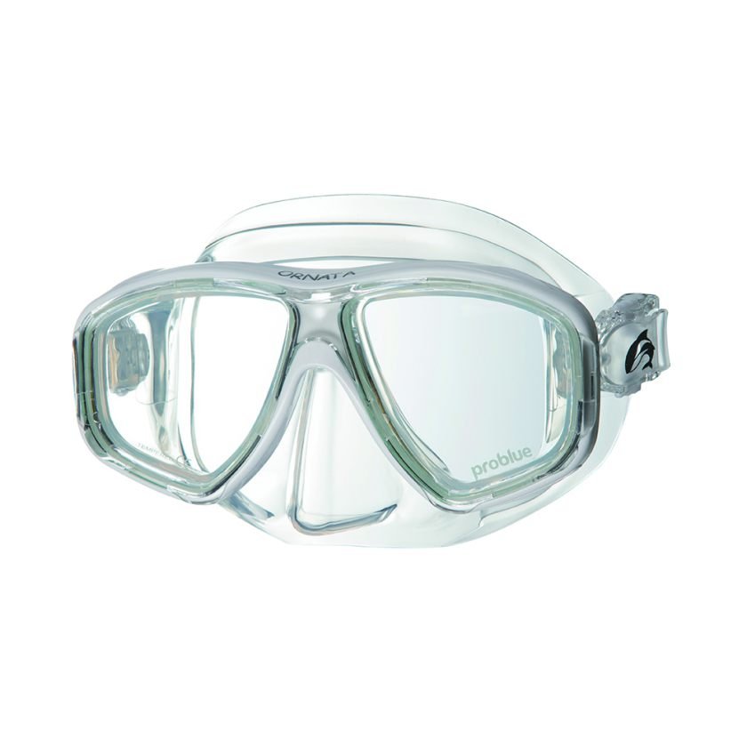 Problue Dual Lens Mask with Clear Skirt (Asian Fit) - Deep Dive Supplies