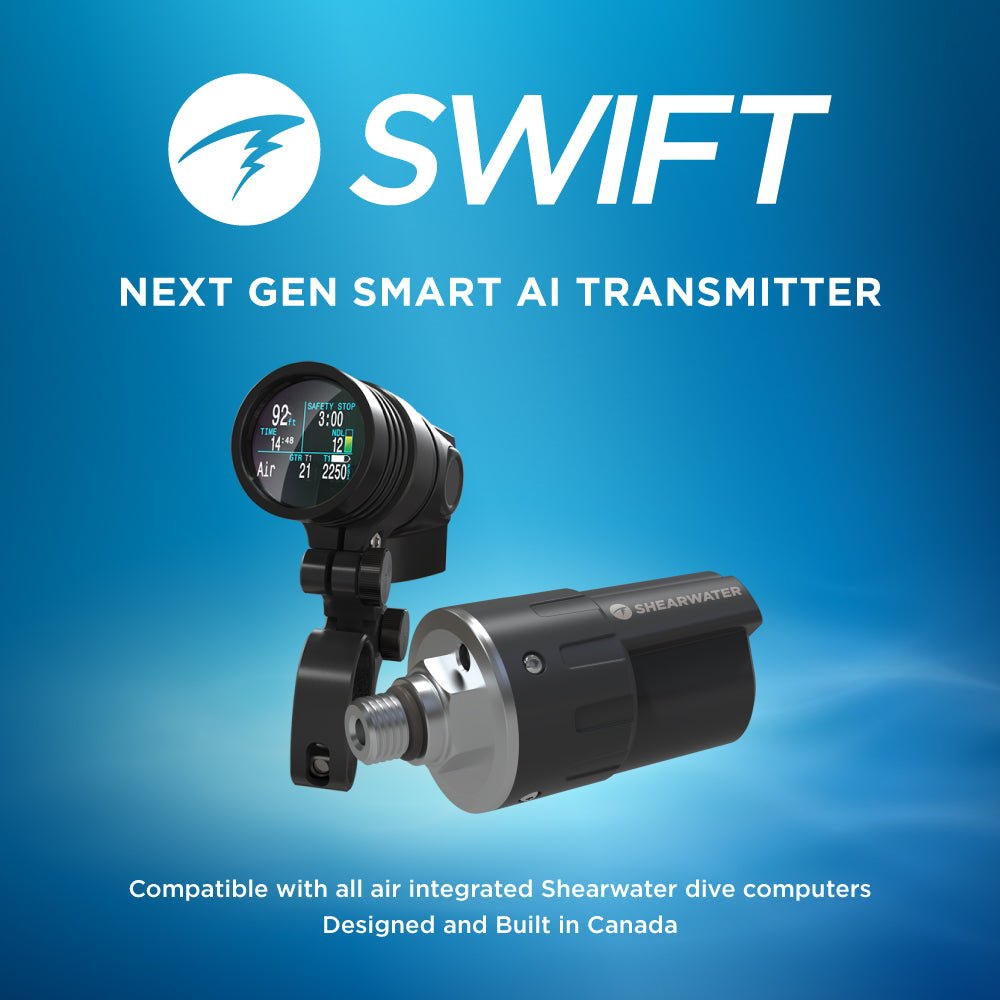 Shearwater Swift Transmitter - Deep Dive Supplies