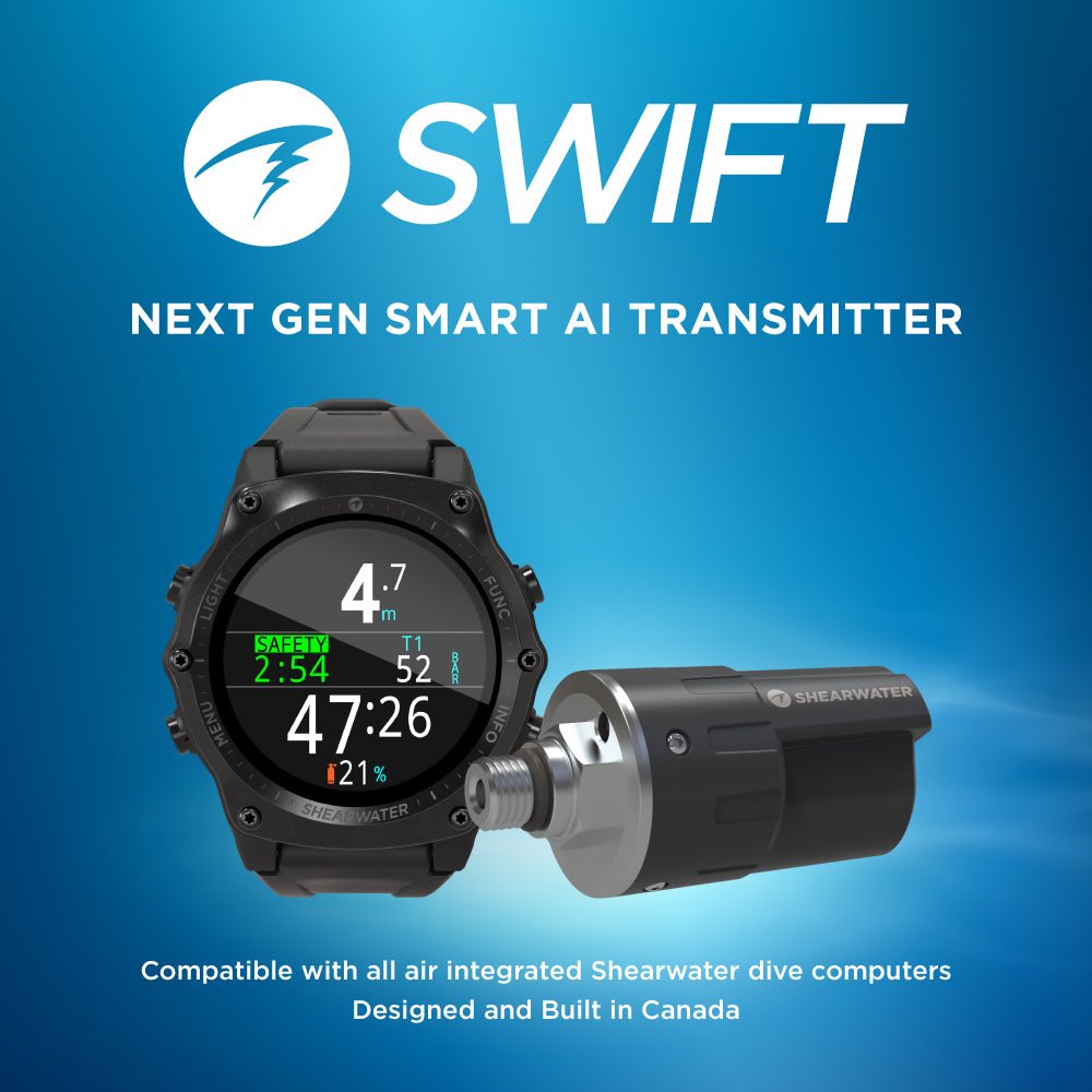 Shearwater Swift Transmitter - Deep Dive Supplies