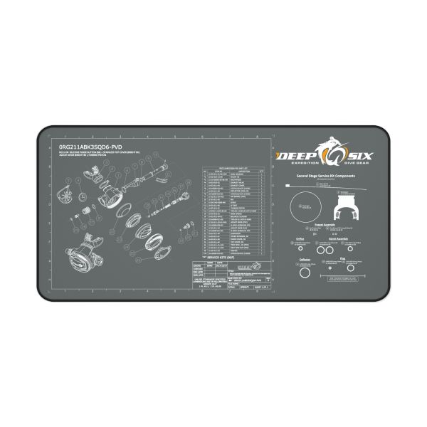 Deep 6 Signature 2nd Stage Diagram Service Mat
