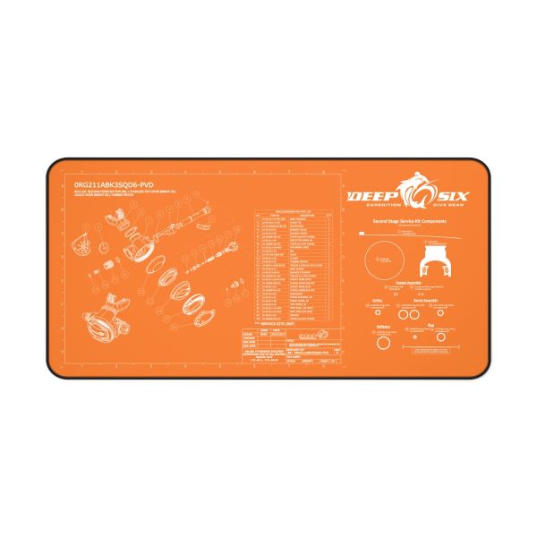 Deep 6 Signature 2nd Stage Diagram Service Mat