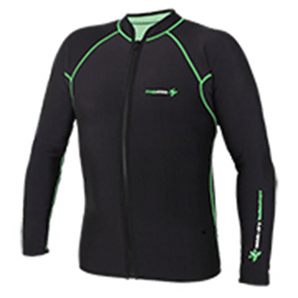 Women's Frogskins 1.5mm Long Sleeve Top With Zip - Deep Dive Supplies